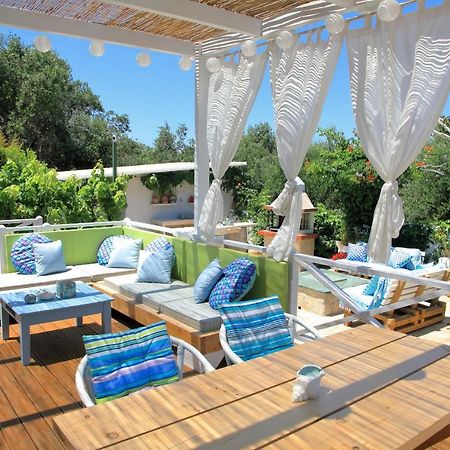 Blue Sky Cottage, Kanouli Beach Halikounas Екстер'єр фото