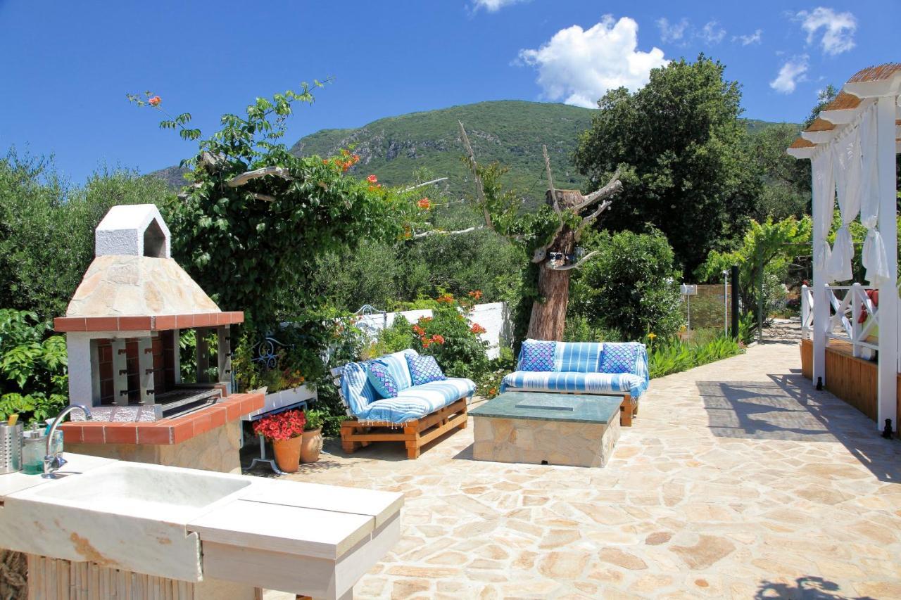 Blue Sky Cottage, Kanouli Beach Halikounas Екстер'єр фото