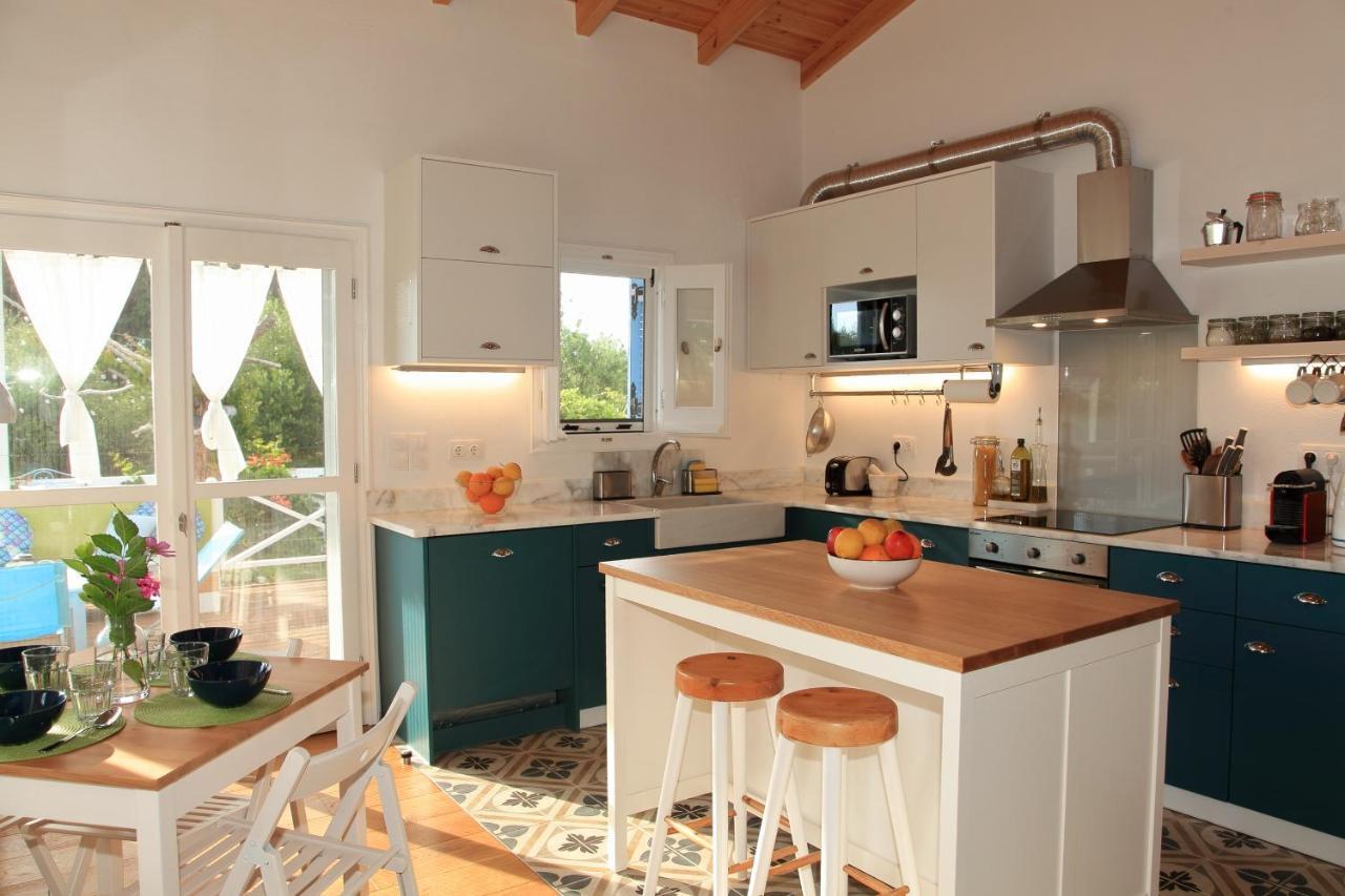 Blue Sky Cottage, Kanouli Beach Halikounas Екстер'єр фото