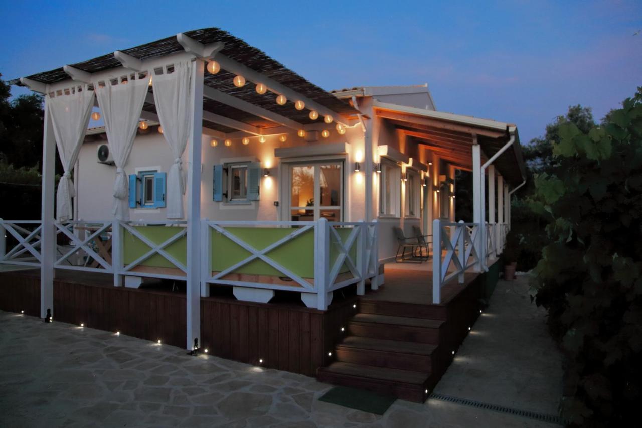 Blue Sky Cottage, Kanouli Beach Halikounas Екстер'єр фото